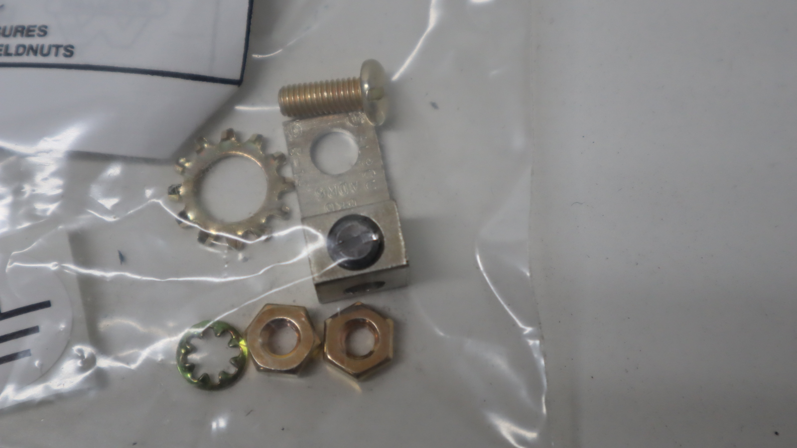 GROUND BAR KIT,SINGLE TERMINAL